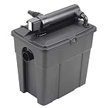 Pontec MultiClear 8000 - Pond Filter With UV Light and Compact, Low-Maintenance Design - Filters Debris and Algae for Clear, Healthy Water - For Ponds Up to 8,000 Litres