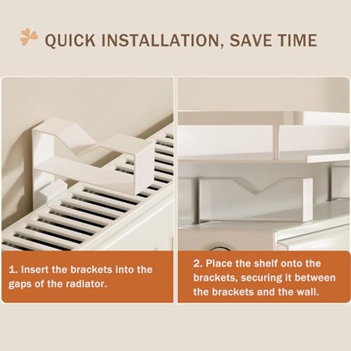 Maison et bureau : optimisation espace radiateur sans perçage - 6