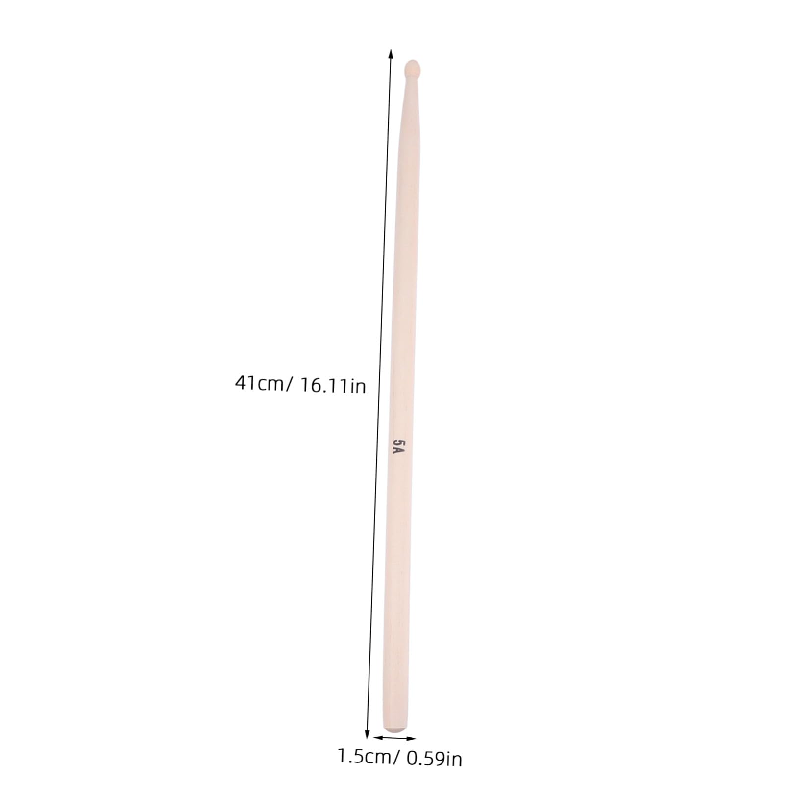 UPKOCH 20stücke Holz-drumsticks aus Ahorn für Schlagzeug Geeignet für Junge Mädchen und Erwachsene Anfänger und Profis Gute Spielbarkeit und Haltbarkeit