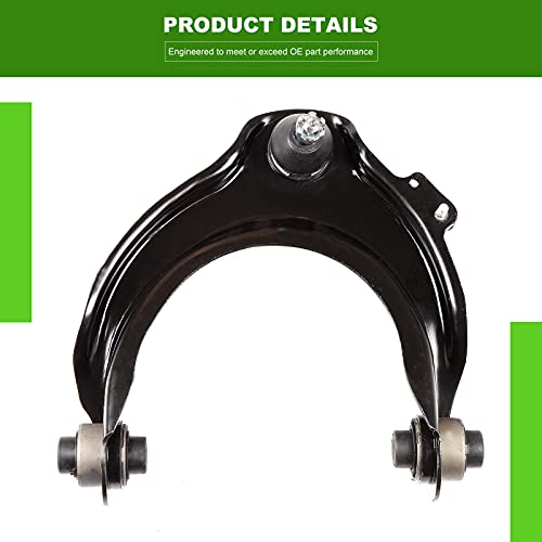 Scitoo 10Pcs Front Suspension Kit Upper Control Arm And Ball Joint Sway Bar Link Inner Outer Tie Rod End Fit 2003-2007 For Honda For Accord 2004-2008 For Acura Tsx #TOP1