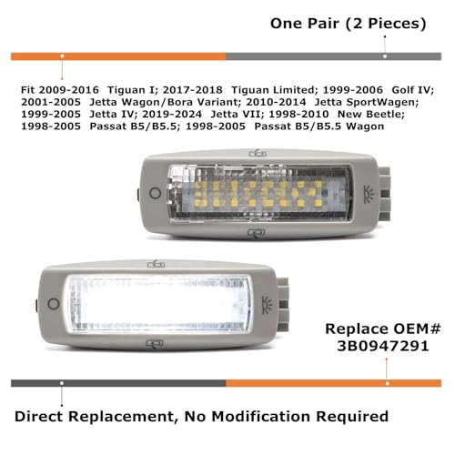 Kit de lámparas LED traseras de lectura para VW miniatura 2