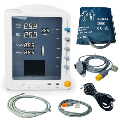 Image of OTICA CMS 5100 Patient Monitor for Hospitals with Adult Accessories