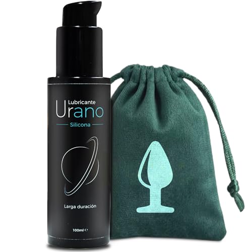 BYPLAY Lubricante Silicona Anal - Larga Duración Sin Dolor - Gel Lubricante Intimo Sin Manchas y Compatible con Preservativos - Unisex Pareja (100ml + Accesorio)