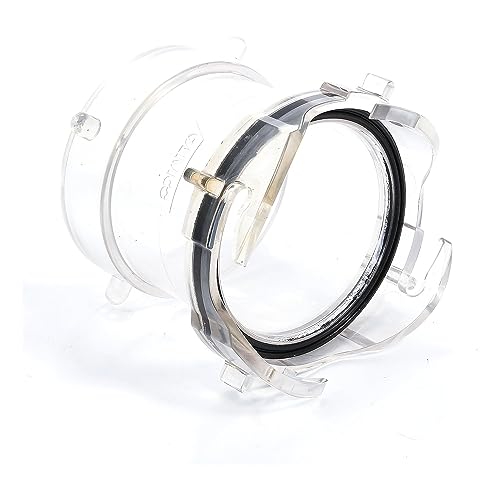 Image of Camco 39562 Clear 3.5 inch Sewer Hose Adapter
