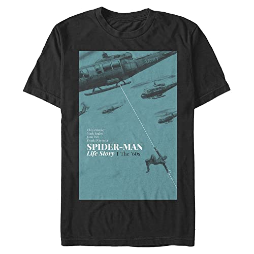 Marvel Spider-Man des Années 60 T-Shirt Homme Vintage Rétro
