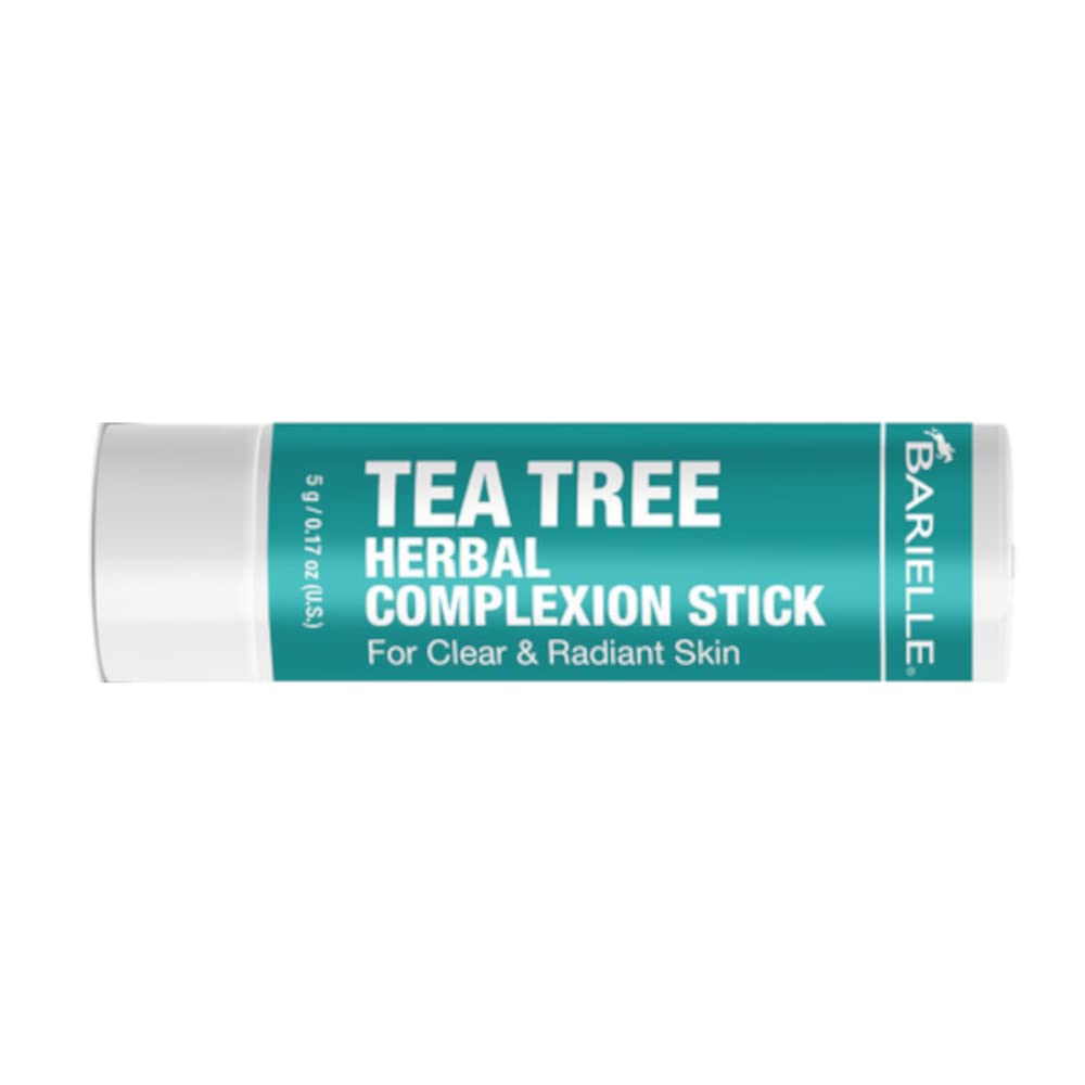 BARIELLE Tea Tree Complexion Stick - Herbal Complexion For Clear & Radiant Skin Facial Treatment Stick, Travel Size