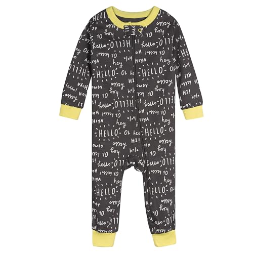 Onesies Brand unisex-baby Unisex Baby 3-pack Snug Fit One-piece Cotton Pajamas3