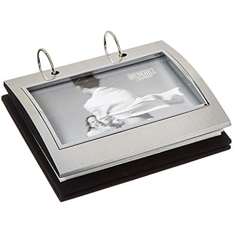 Joe Davies Silver Colour Flip Photo Album Cover