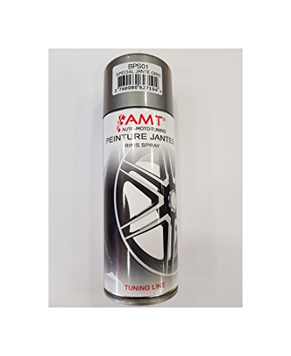 Peinture spray spécial jantes auto-moto-tuning AMT Gris