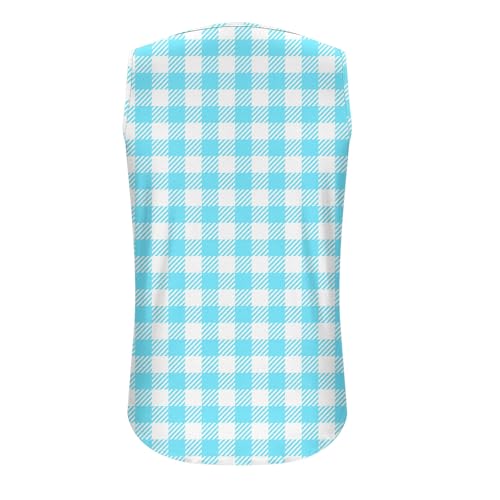 Womens Summer Tank Top Cute Loose Fit Dressy Plaid Casual Sleeveless Cami Tops Elegant Keyhole Ruched Work Shirts3