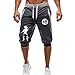 Dragon Ball Goku Casual Sports Shorts à Cordon de Serrage Hommes Fitness Jogger Shorts Beach Shorts