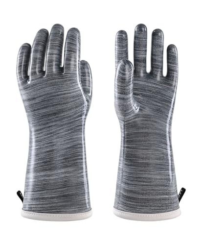 Comparison: Best Orka Silicone Gloves 8 wahoo Liquid Silicone Smoker Oven Gloves, Food-Contact Grade, Heat Resistant Gloves for Cooking, Grilling, Baking, Grey, Large