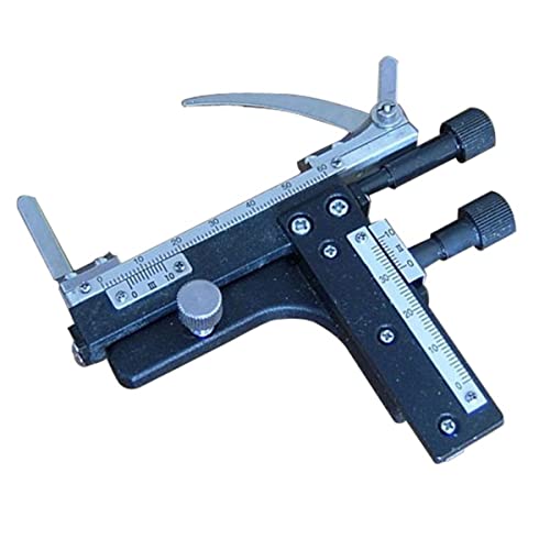 Microscope Metal Moving Ruler Mechanical, for Biological Microscope