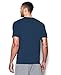 Under Armour Men's Sportstyle Logo T-Shirt, Blackout Navy (997)/Fuel Green, X-Large