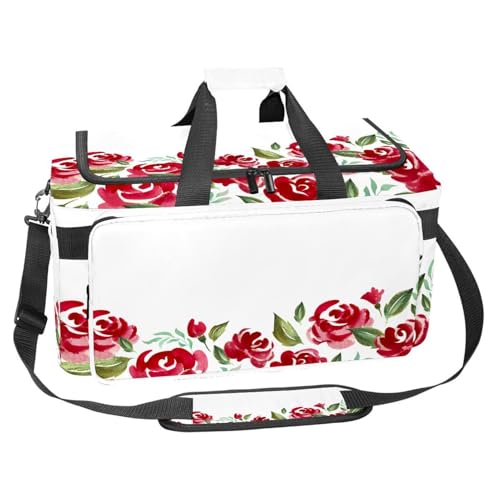 Sac de sport 30L de haute qualité peinture chinoise roses raffinées