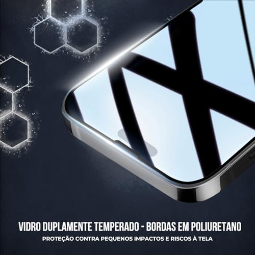Gshield Película de Vidro Temperado Ionizado Anti-Reflexo Anti Impacto 100% de sensibilidade Tela To