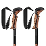 LEKI Khumbu Lite AS Trekkingstöcke, Orange-White, One Size