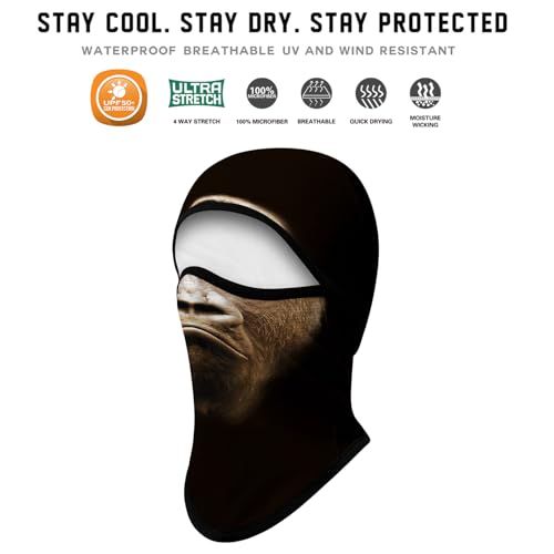 Image of Obacle Balaclava Face Mask Men Women for Sun Protection Motorcycle Fishing Raves