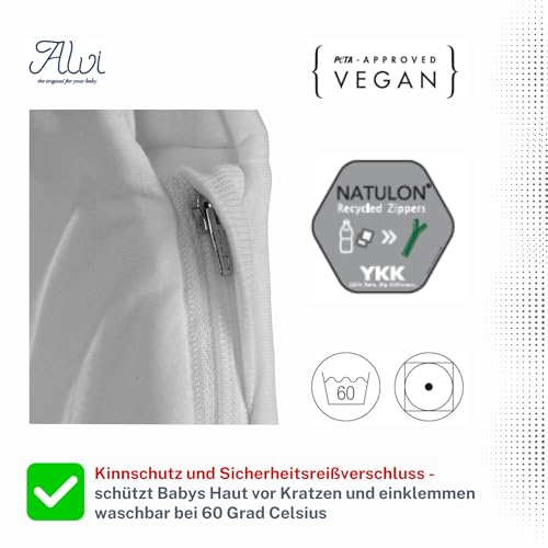 Alvi Kombi-Schlafsack für Babys Ganzjahres-Schlafsack 2-teilig
