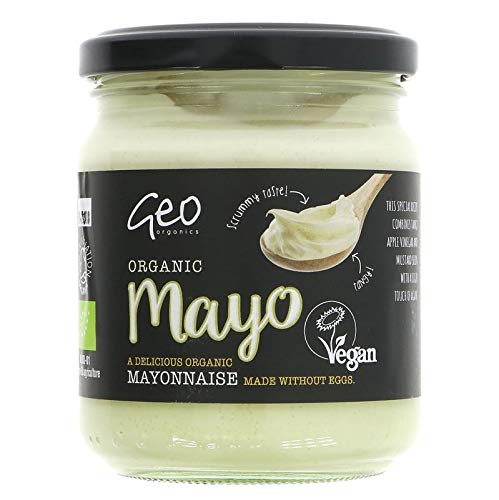 Geo Organics Organic Mayo, Vegan 232g (Pack of 6)