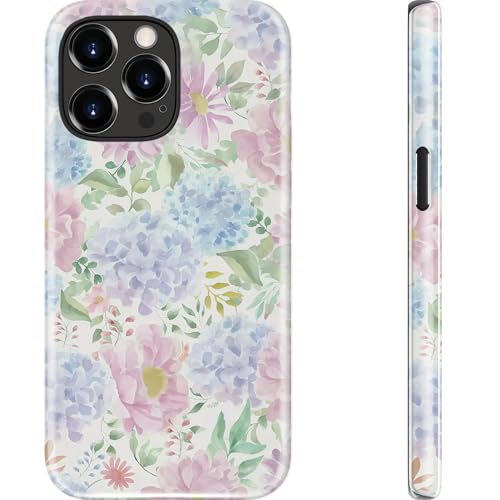 Goodon for iPhone 15 Pro Max Case, Cute Preppy Floral, MagSafe Compatible - image 1