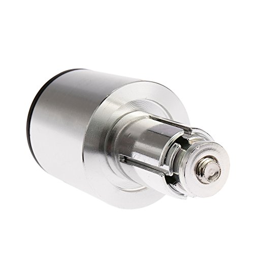 Anself Par de Universal motocicleta Moto alumínio guiador Bar Ends Plugs aperto Caps