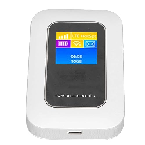 Image of Jeffergarden 4G Portable WiFi Hotspot for International Travel, Multi Band Mobile Router, High Speed Connectivity for Phones and Computers