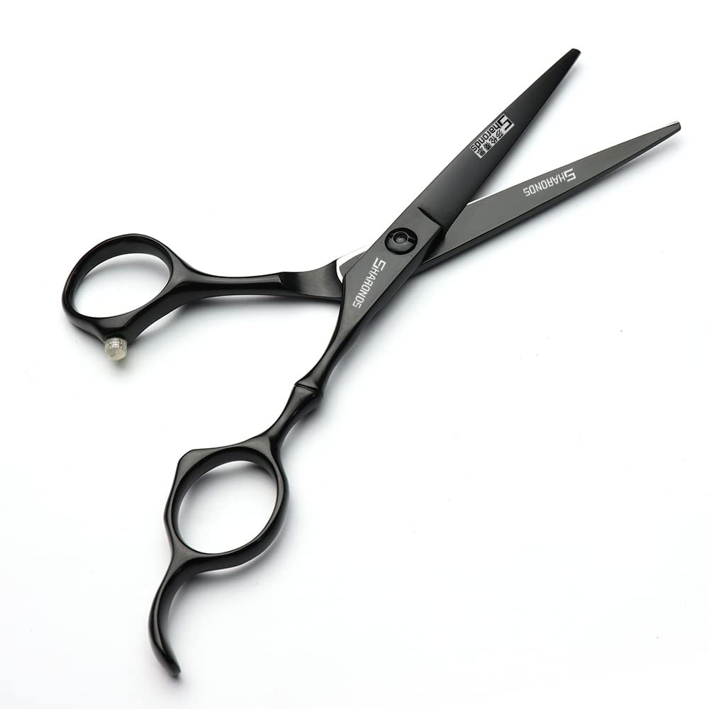 Tijeras Profesionales de Corte de Cabello 440C de 6/7 Pulgadas, Tijeras de entresacar para peluquería, Uso doméstico y de barbería.