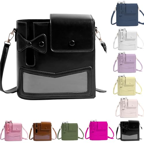 Crossbody Bag for Stanley Cup Purse, New Bow Stanley Outdoor Portable Crossbody Cup with Purse, Water Bottle Bag with Strap