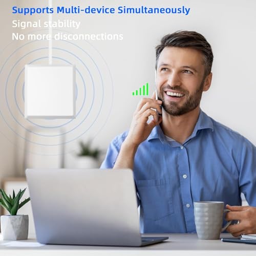 Image of Cell Phone Booster for Home & Multi-Room,Up to 7,000 sq ft,Cell Phone Signal Booster for Band 5 /12 /13 /17,Boost 5G 4G Data for All U.S. Carriers FCC Approved