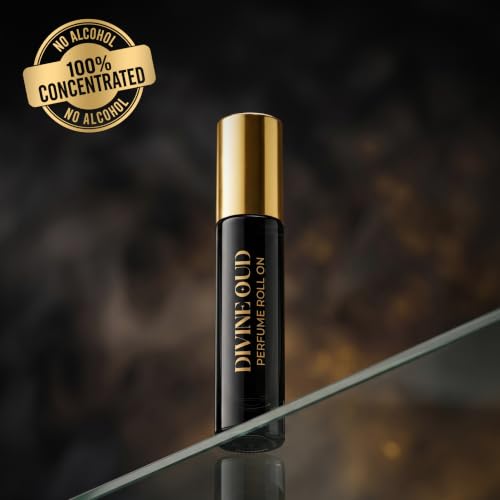 Image of Beardo Divine Oud Roll On, 7ml | 100% Concentrated Perfume Oil | Long Lasting Roll On For Man | Woody, Spicy, Oud | Ideal Gift for Men | Best Attar Perfume For Man