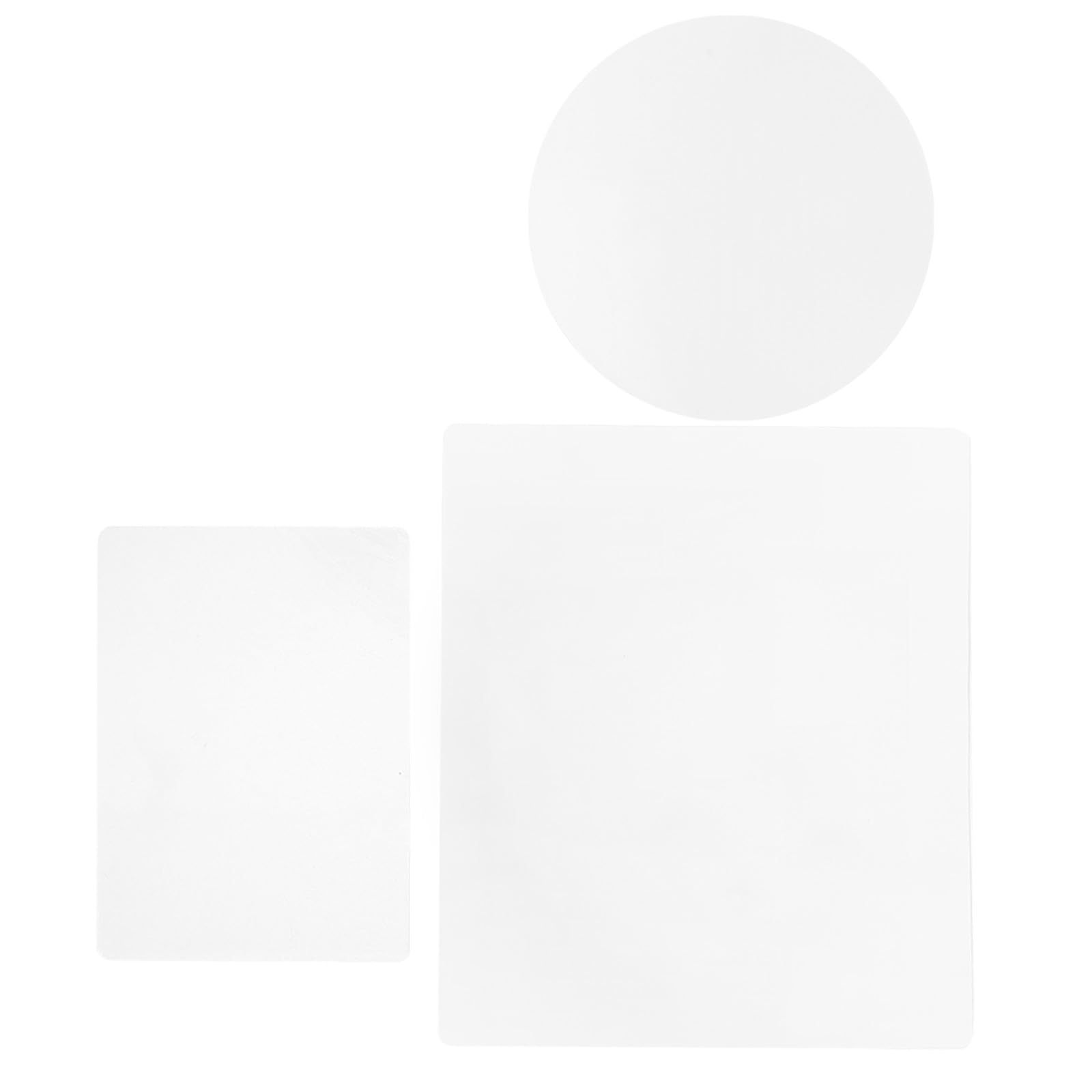 Plaques de gel solide et transparente pour impression précise 3pcs - 8