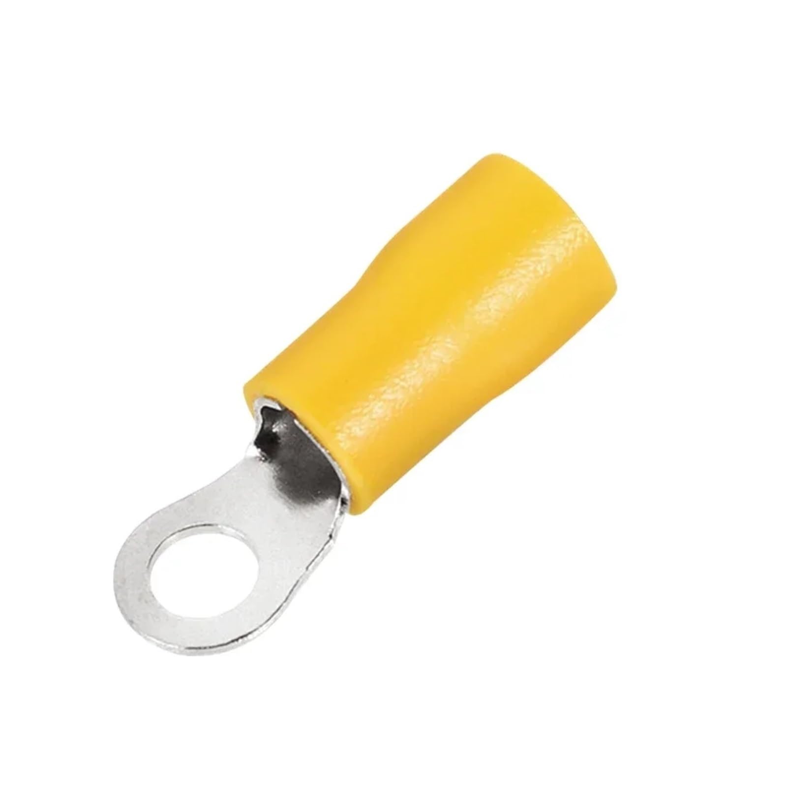 Terminal de crimpado eléctrico, Paquete de 100 Kit de terminales de engarzado aislados Multicolores for Cables eléctricos(RV5.5-8 100PCS)