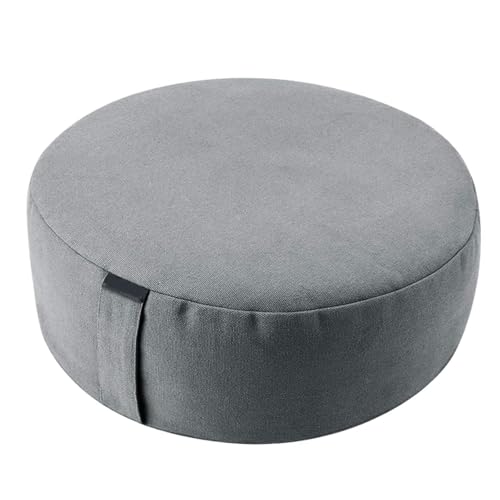 kowaku Cojín de meditación, Funda Lavable, cojín portátil para Asiento de Suelo, Almohada de meditación para relajación, balcón, Interior, Adultos y Mujeres