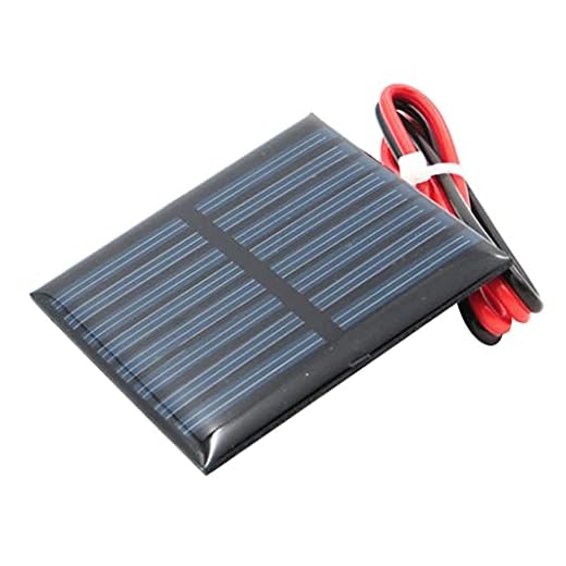 F Fityle Mini solpanel solcellsladdare solcell gör-det-själv – A 4 V 55 x 55 mm