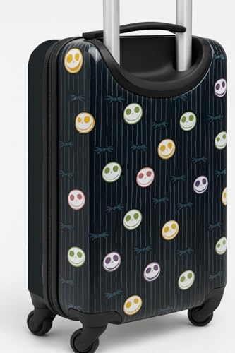 The Nightmare Before Christmas Rolling Luggage Personalized Jack Carry On Size Suitcase Hardshell Extending Handle with Custom Name4