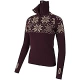 ulvang unterwäsche Material: 100 % Wolle Ulvang - Rav Kiby Ws - Wollpullover (Fig/Sand Melange, M)