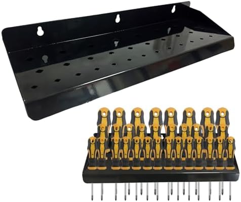 Amazon.com: UNITEDPOWER Screwdriver Holder, Wall Mount Storage Rack ...