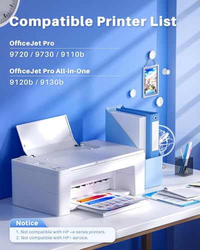 Cartouches HP 937 compatible puce pour éviter les pannes Officejet 9130b