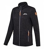 PAR LE VENT ET LES INTEMPÉRIES - Grâce aux fermetures éclair imperméables, au col montant et à la mentonnière, la veste polaire pour femme est parfaitement adaptée aux conditions extérieures défavorables