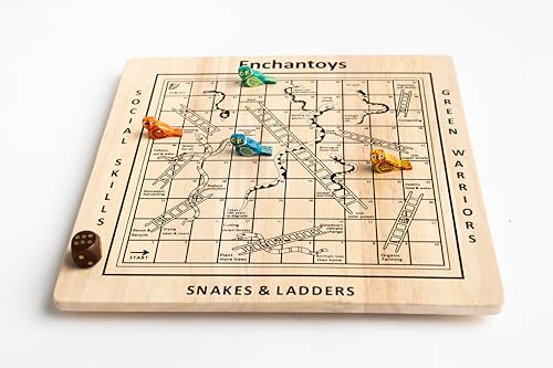 Image of Snakes and ladders Board Game | Vaikuntapali | Moksha Patam | Saap Seedhi |Parama Padam | Chutes and Ladder | Gyan Chauper | Old Time Game | Fun |