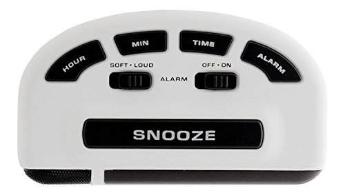 Acctim Adelphi Red LED Mains Electric Bold Bedside...