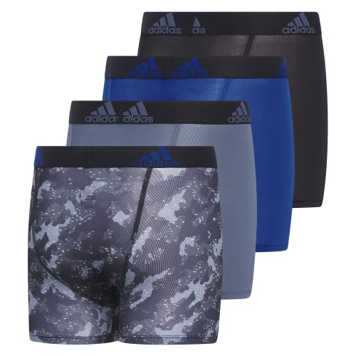 Image of adidas Boy's Performance 4-Pack Boxer Brief (Big Kid)