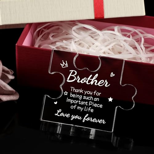 Image of Heart shaped plaque gift (Brother)