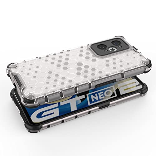 Image of Glasgow Back Case Cover Compatible with Realme GT Neo2 5G (Stylish Design) - Transparent