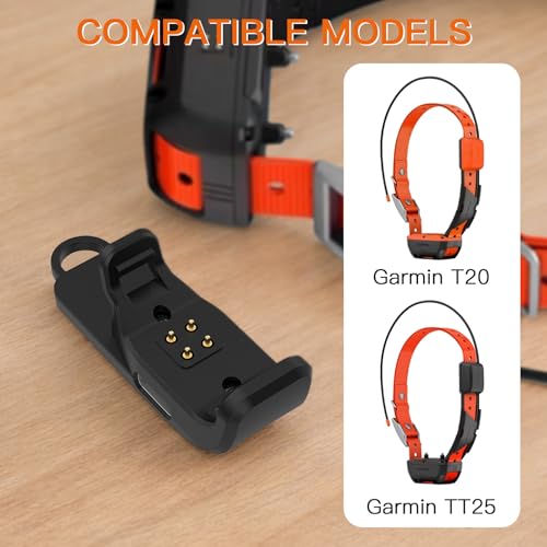 Adaptador de carga para Garmin Alpha TT 25 y T 20 con interfaz tipo C 3