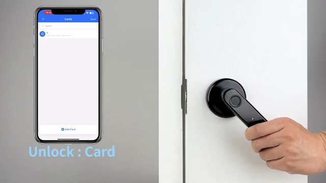 HEIXSMT Fingerprint Door knob, Fingerprint Door Lock with Code