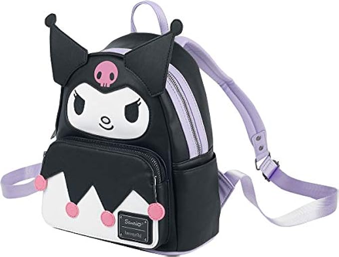 Loungefly Sanrio Hello Kitty Kuromi Cosplay Adult Womens Double Strap Shoulder Bag Purse