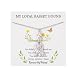 Basset Hound Necklace Gift for Women – Pet Memorial Jewelry with Paw Print Charm, I Love My Basset Hound Gift for Dog Mom, Basset Hound Lovers, Birthday, Christmas, Valentine’s Day, or Mother’s Day