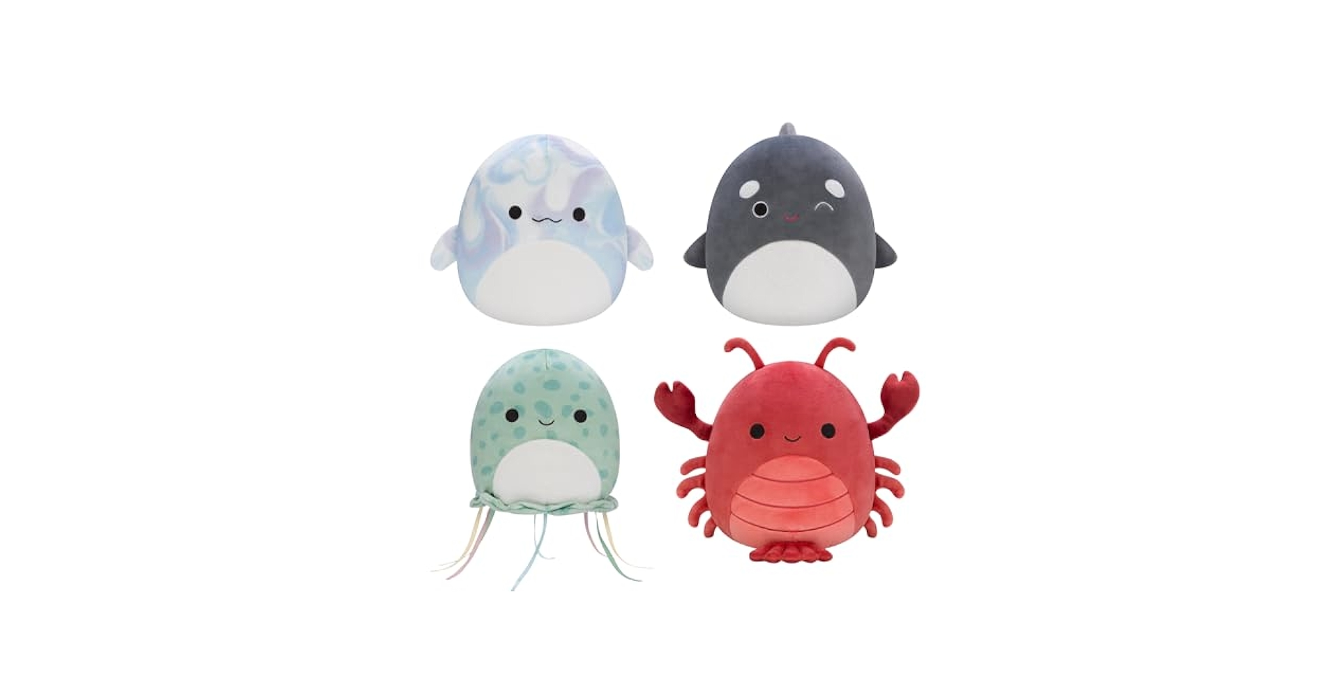 Amazon.com: Squishmallows Original 7-Inch Sealife Box Set